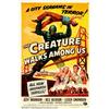 Image 1 : Creature Walks Among Us, The (Universal, 1956). One Sheet (27" X 41"). This, the third and final...