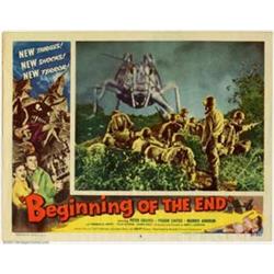 Beginning of the End (Republic, 1957). Lobby Card (11" X 14"). An enterprising journalist goes to...