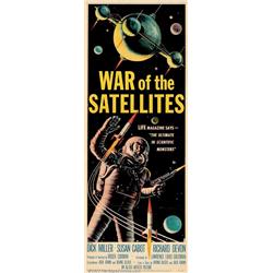 War of the Satellites (Allied Artists, 1958). Insert (14" X 36"). Directed by Roger Corman, who,...