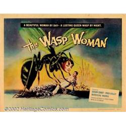 Wasp Woman,The (Film Group, Inc., 1959). Half Sheet (22" X 28"). Shot in less than a week for $50...