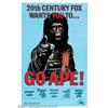 Image 1 : Go Ape! (20th Century Fox, 1974). (30" X 40"). This poster was designed to promote the 1974 reiss...