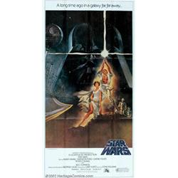 Star Wars (20th Century Fox, 1976). Three Sheet (41" X 81"). One of the truly great adventure/fan...