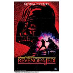 Revenge of the Jedi (20th Century Fox, 1982). Teaser One Sheet, Undated Version (27" X 41"). This...