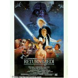 Return of the Jedi (20th Century Fox, 1983). (30" X 40"). The third installment in the original "...