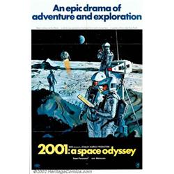 2001: A Space Odyssey (MGM, 1968). One Sheet (27" X 41") Style B. Stanley Kubrick's advanced scie...