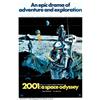 Image 1 : 2001: A Space Odyssey (MGM, 1968). One Sheet (27" X 41") Style B. Stanley Kubrick's advanced scie...