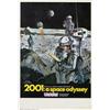 Image 1 : 2001: A Space Odyssey (MGM, 1968). Mini Window Card (9" X 13"). This rare format from the Kubrick...