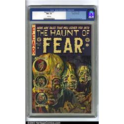 The Haunt of Fear #17 Gaines File pedigree 7/12 (EC, 1953) CGC NM+ 9.6 White pages. Living up to...