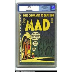 Mad #1 Mile High pedigree (EC, 1952) CGC GD/VG 3.0 White pages. In the same way that EC influence...