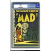 Image 1 : Mad #1 Mile High pedigree (EC, 1952) CGC GD/VG 3.0 White pages. In the same way that EC influence...