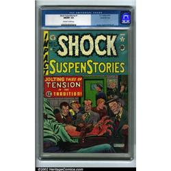 Shock SuspenStories #1 Gaines File pedigree 8/11 (EC, 1952) CGC NM/MT 9.8 Off-white to white page...