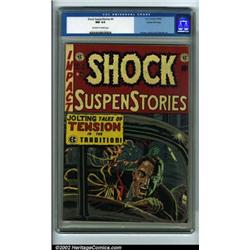 Shock SuspenStories #4 Gaines File pedigree 9/12 (EC, 1952) CGC NM 9.4 Off-white to white pages....