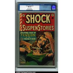 Shock SuspenStories #8 Gaines File pedigree 9/12 (EC, 1953) CGC NM+ 9.6 Off-white to white pages....