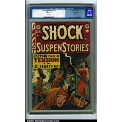 Shock SuspenStories #10 Gaines File pedigree 9/12 (EC, 1953) CGC NM+ 9.6 White pages. Presenting...