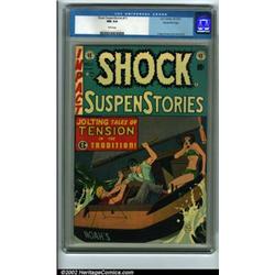Shock SuspenStories #11 Gaines File pedigree 8/11 (EC, 1953) CGC NM 9.4 White pages. One of the g...
