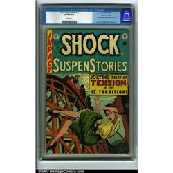 Shock SuspenStories #13 Gaines File pedigree 9/12 (EC, 1954) CGC VF/NM 9.0 White pages.  One of t...