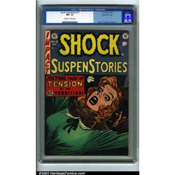 Shock SuspenStories #15 Gaines File pedigree 9/12 (EC, 1954) CGC NM- 9.2 Off-white to white pages...