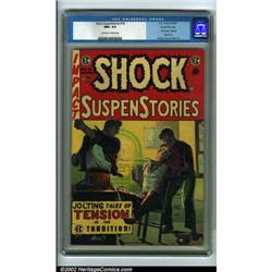 Shock SuspenStories #16 Gaines File pedigree 9/12 (EC, 1954) CGC NM+ 9.6 Off-white to white pages...