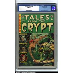 Tales From the Crypt #40 Gaines File pedigree 7/12 (EC, 1954) CGC NM- 9.2 Off-white pages. Jack D...