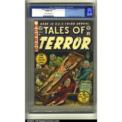 Tales of Terror Annual #3 (EC, 1953) CGC VF/NM 9.0 Cream to off-white pages. The third and final...