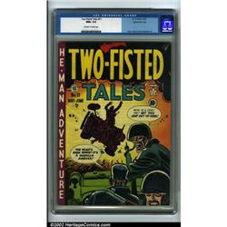 Two-Fisted Tales #21 Gaines File pedigree 7/10 (EC, 1951) CGC NM+ 9.6 Off-white to white pages. T...