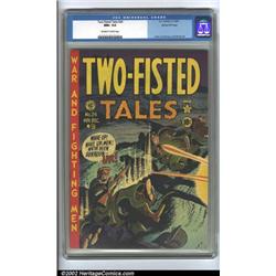 Two-Fisted Tales #24 Gaines File pedigree 7/10 (EC, 1951) CGC NM+ 9.6 Off-white to white pages. T...