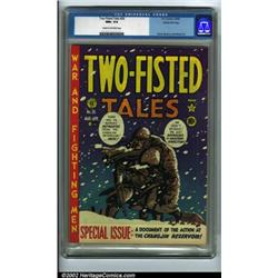 Two-Fisted Tales #26 Gaines File pedigree 7/10 (EC, 1952) CGC NM+ 9.6 Cream to off-white pages....