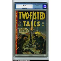 Two-Fisted Tales #29 Gaines File pedigree 8/11 (EC, 1952) CGC NM- 9.2 Off-white pages. They've ca...