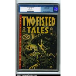 Two-Fisted Tales #30 Gaines File pedigree 8/11 (EC, 1952) CGC NM- 9.2 Off-white to white pages....