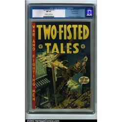 Two-Fisted Tales #33 Gaines File pedigree 9/12 (EC, 1953) CGC NM 9.4 Off-white to white pages. Th...