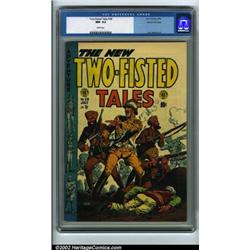Two-Fisted Tales #38 Gaines File pedigree 9/12 (EC, 1954) CGC NM- 9.2 White pages. Here is yet an...