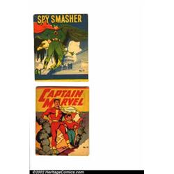 Mighty Midget Comics Lot (Fawcett, 1942-43). This lot consists of 12 Mighty Midget miniature comi...