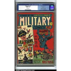 Military Comics #2 Rockford pedigree (Quality, 1941) CGC VF/NM 9.0 Off-white pages. Will Eisner c...