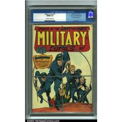 Military Comics #27 Mile High pedigree (Quality, 1944) CGC VF/NM 9.0 Off-white to white pages. On...