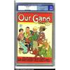 Image 1 : Our Gang #1 (Dell, 1942) CGC VF+ Off-white pages. A great issue, featuring the first appearances...