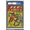 Image 1 : Pep #1 (MLJ, 1940) CGC VF- 7.5 Cream to off-white pages. Predating Captain America #1 by over a y...