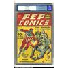 Image 1 : Pep #1 (MLJ, 1940) CGC VG/F 5.0 Off-white to white pages. Introducing the era of Patriotic heroes...