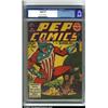 Image 1 : Pep #2 (MLJ, 1940) CGC FN/VF 7.0 Cream to off-white pages. The patriotic superhero, The Shield, p...
