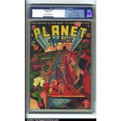 Planet Comics #1 Rockford pedigree (Fiction House, 1940) CGC VF- 7.5 Cream to off-white pages. Th...