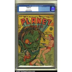 Planet Comics #11 (Fiction House, 1941) CGC VF/NM 9.0 Cream to off-white pages. This ground-break...