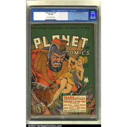 Planet Comics #16 (Fiction House, 1942) CGC VF 8.0 Cream to off-white pages. One look at the Zoln...
