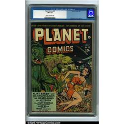 Planet Comics #25 (Fiction House, 1943) CGC VF+ 8.5 Cream to off-white pages. Here is an extremel...