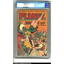 Planet Comics #32 (Fiction House, 1944) CGC VF/NM 9.0 Off-white to white pages. Our hero Hunt Bow...