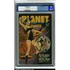 Image 1 : Planet Comics #39 (Fiction House, 1945) CGC VF- 7.5 Cream to off-white pages. Here is an incredib...