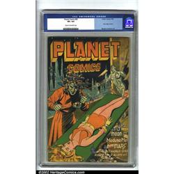 Planet Comics #41 (Fiction House, 1946) CGC VF+ 8.5 Cream to off-white pages. Thrilling cover by...