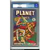 Image 1 : Planet Comics #58 (Fiction House, 1949) CGC VF 8.0 Off-white to white pages. Check out this cover...