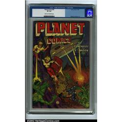 Planet Comics #68 (Fiction House, 1952) CGC VF 8.0 Light Tan to Off-white pages. Later issues of...