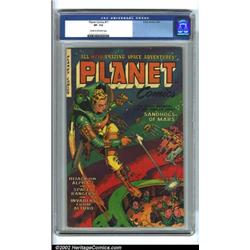 Planet Comics #71 (Fiction House, 1953) CGC VF- 7.5 Cream to off-white pages. Featuring a great W...
