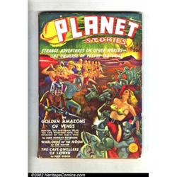 Planet Stories #1 (Fiction House, 1939) Condition: FN- (pulp grade) Off-white to light tan pages....