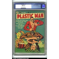 Plastic Man #31 Mile High pedigree (Quality, 1951) CGC FN/VF 7.0 Off-white to white pages. Plasti...